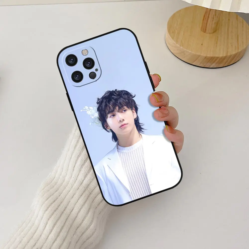 Чехол Singer J-Jungkook Jeon Seven Gold для iPhone 16 15 14 13 12 11 Pro Max Plus Mini Funda ProMax черный чехол