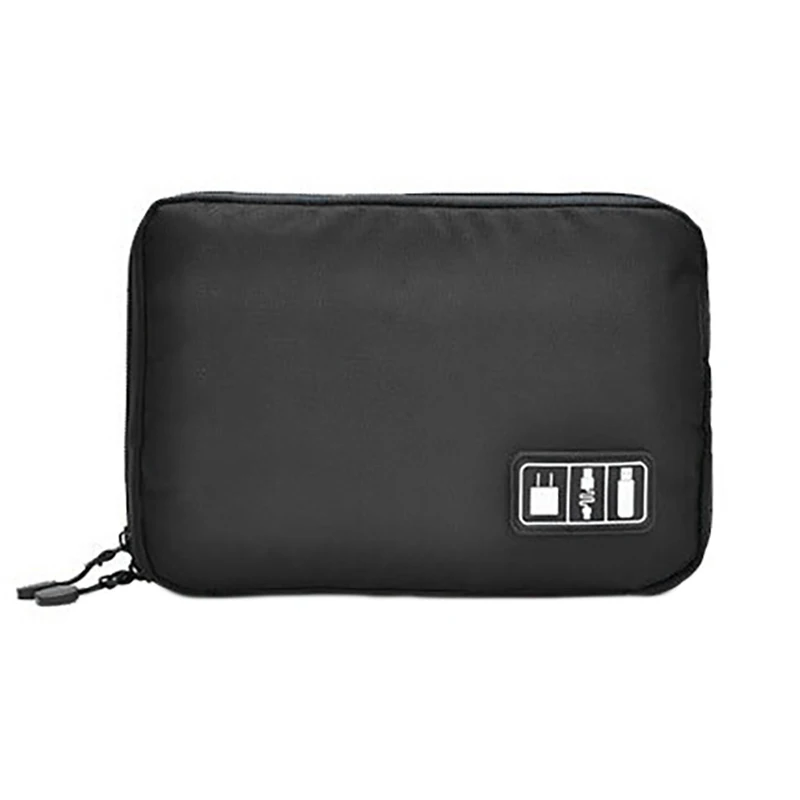 

Cable Carrying Case Travel Mobile Hard Drive U Disk Organizer Box Package Bag Earphone Charger Portable Management Box