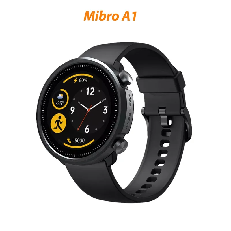 

Mibro A1 Smartwatch Men Blood Oxygen Heart Rate Monitor Bluetooth Sport Smart Watch Fitness Tracker Waterproof 5ATM For Android