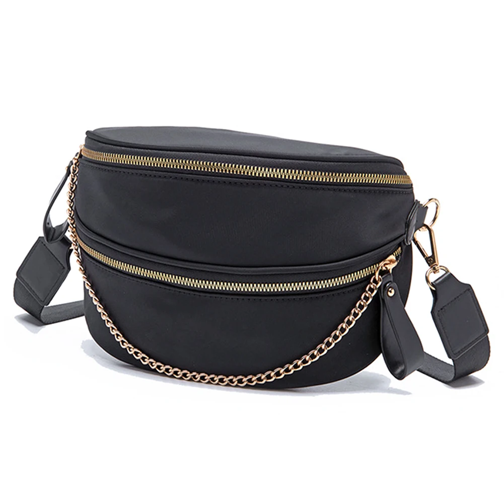 

2022 трендовая Женская нагрудная сумка, кошелек, дизайнерская сумка с двойной цепочкой, Женская поясная сумка, забавная сумка, бананка, сумки-...