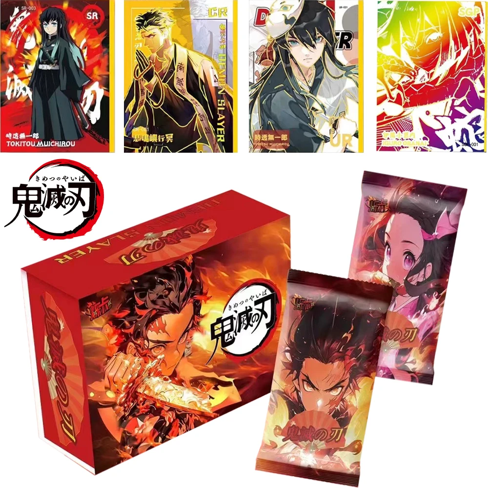 Оптовая продажа коллекционная карточка-убийца демонов Kimetsu No Yaiba финальная