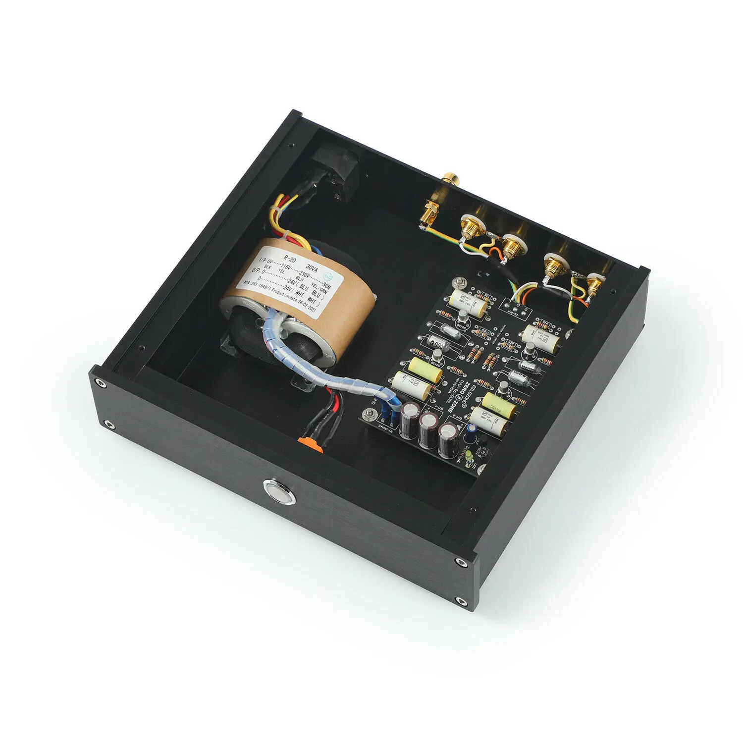 

Finished Fully Discrete MC Phono Amplifier Base On Dual-TVV-46 Phono Amp
