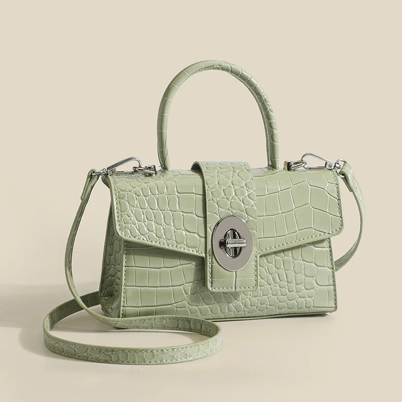 

Текстурная нишевая текстурная женская сумка, Новинка лета 2022, модная универсальная сумка-мессенджер на одно плечо, маленькая квадратная су...