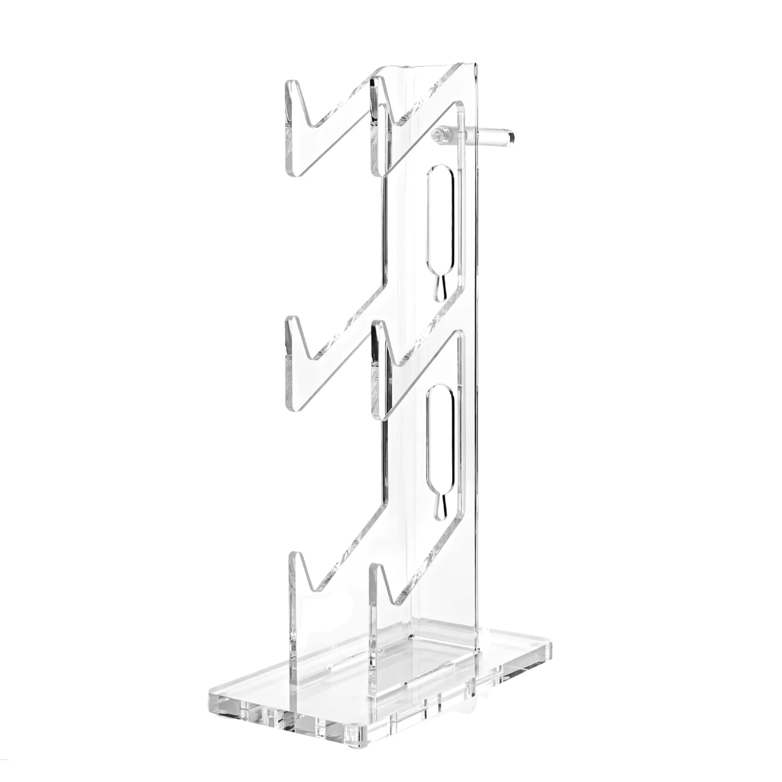 

Acrylic 3 Tier Controller Stand Universal Acrylic Game Controller Headset Hanger Transparent Controller Stand Gaming Accessories