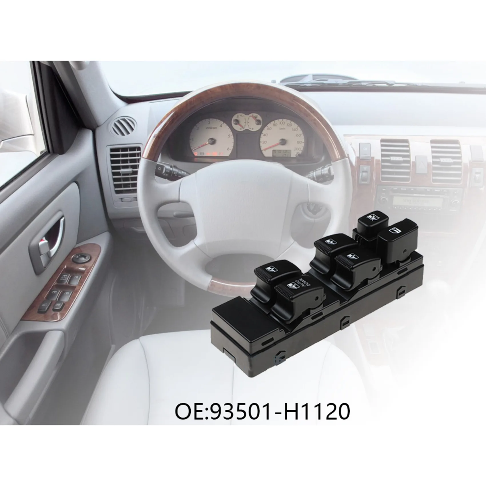 Кнопка стеклоподъемника для автомобиля переключатель управления стеклом Hyundai