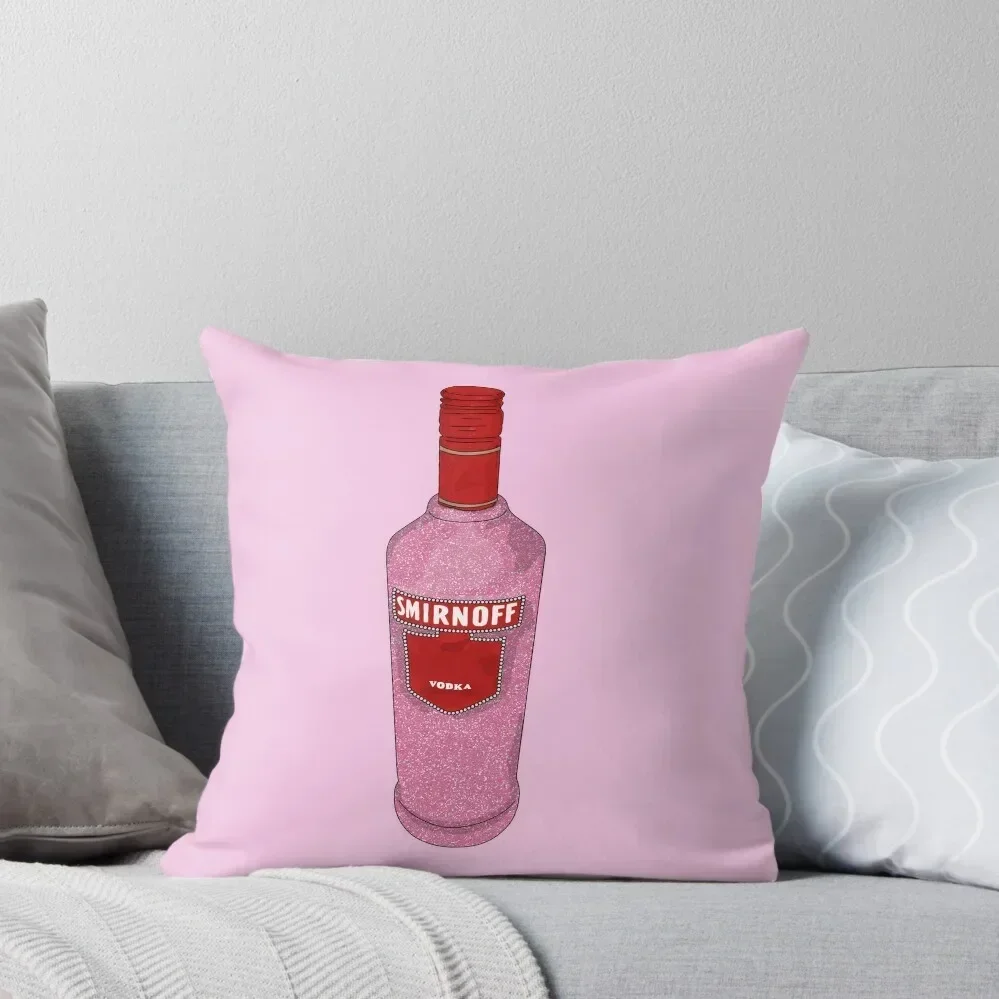 Vodka smirnoff design Throw Pillow Pillows Aesthetic Custom Cushion pillow