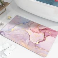 bathroom mat light luxury style home area rugs quick drying foot pad skid resistant carpet 2022 pink leisure non slip floor mats