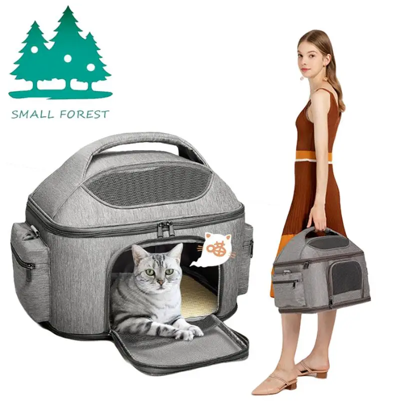

Foldable Breathable Pet Shoulder Bag Portable Fashion Cat and Dog Travel Backpack Carrier Space Puppy Handbag Pets Acessorios