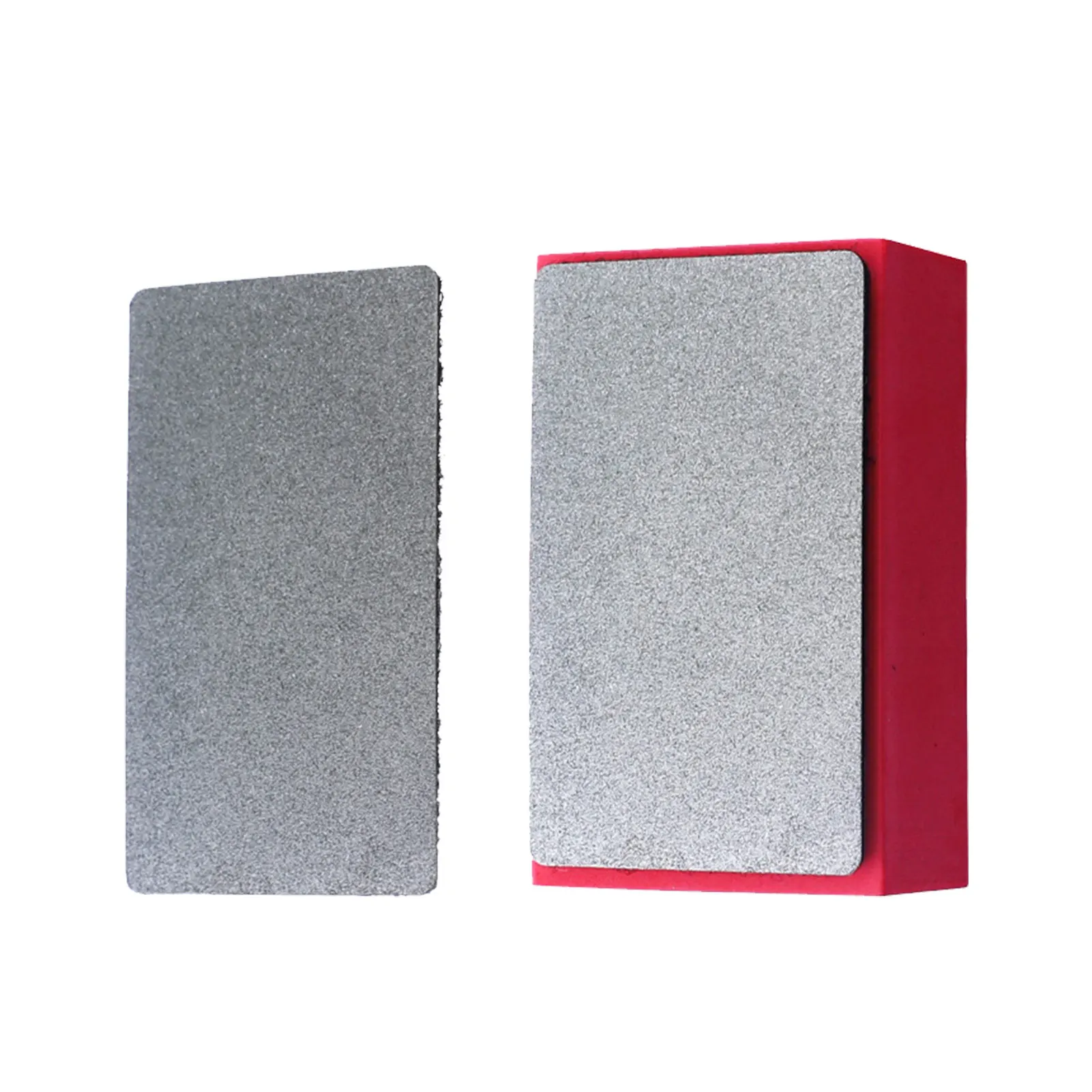 

Stone 120 Grit Professional Abrasive Steel Diamond Hand Polishing Pad Glass Grinding Wiper Ceramic Tile Portable Foam Backed