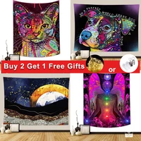 tapestry of witchcraft articles hippie dreamlike style tapestries suitable for bedroom wall decoration aesthetics home decor