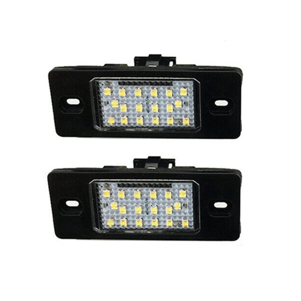 

2x Led White Number License Plate Lights For Porsche Cayenne 955 957 2002-2010 3528 SMD Car License Plate Light Lamp