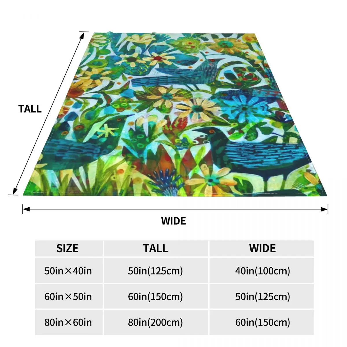 Акварельное цветочное одеяло летнее легсветильник мягкое недорогое покрывало с