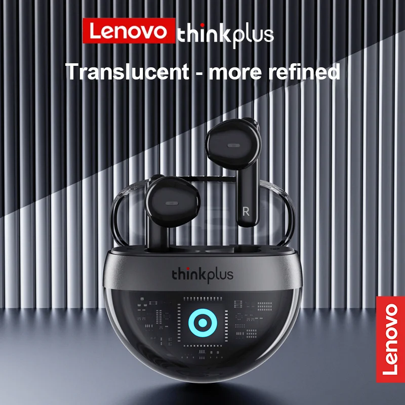 

Lenovo T40 TWS Wireless Headphones Bluetooth 5.2 Sports Gaming Noise Cancelling Earphones HIFI Touch 350mAH Battery Long Life