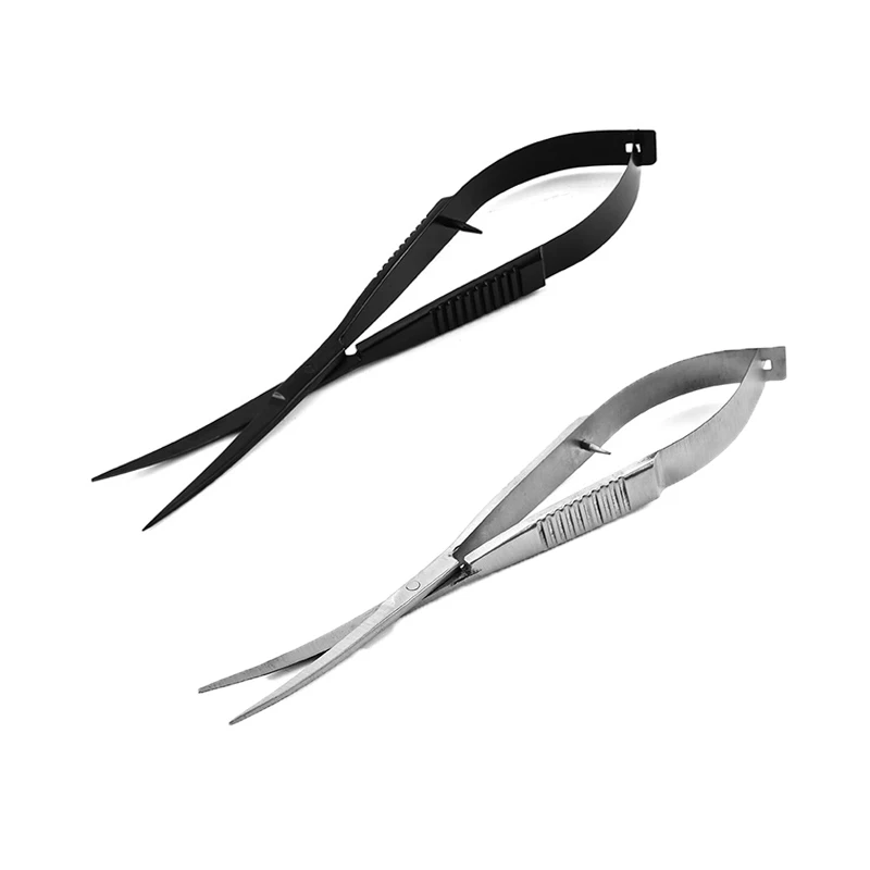 

Прямая изогнутая искусственная трава, инструменты для водных растений, ножницы из нержавеющей стали, инструмент для очистки аквариумов, аксессуары