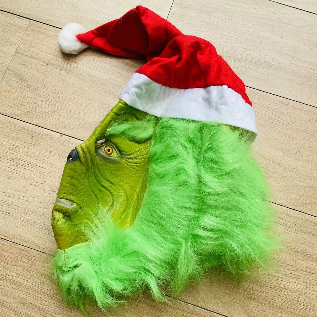 Страшные зеленые волосы Aanimal головной убор для рождественской вечеринки