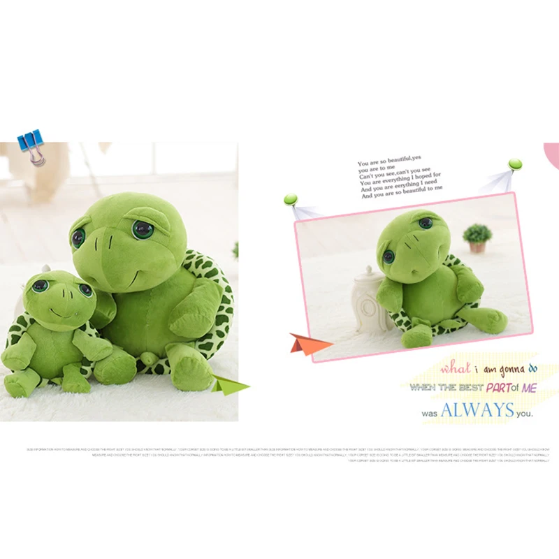 

Anime Kawaii Turtle Plush Toy Big Eye Turtle Turtle Toy Doll Turtle Doll