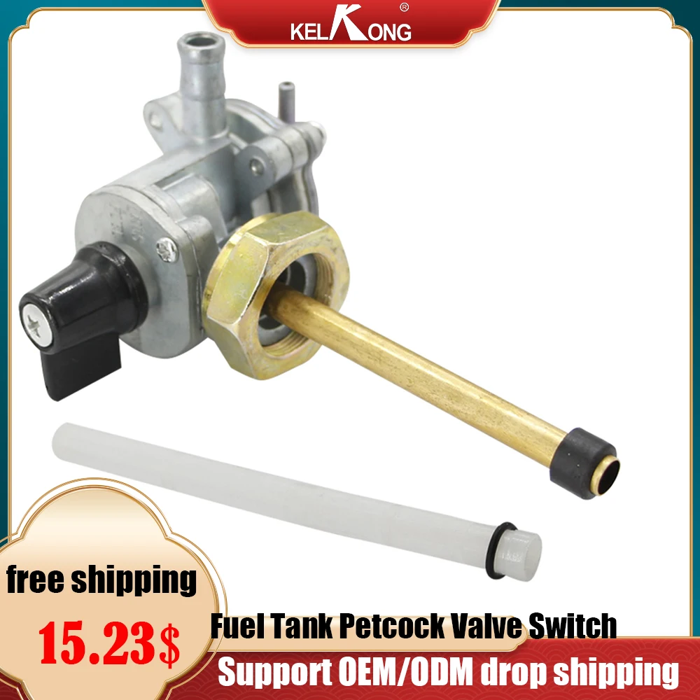 KELKONG CBR250 Motorcycle Tank Gas Fuel Valve Oil Switch Petcock Tap For Honda CBR600 VTR250 CB Hornet 250 CBR919 CBR900 |