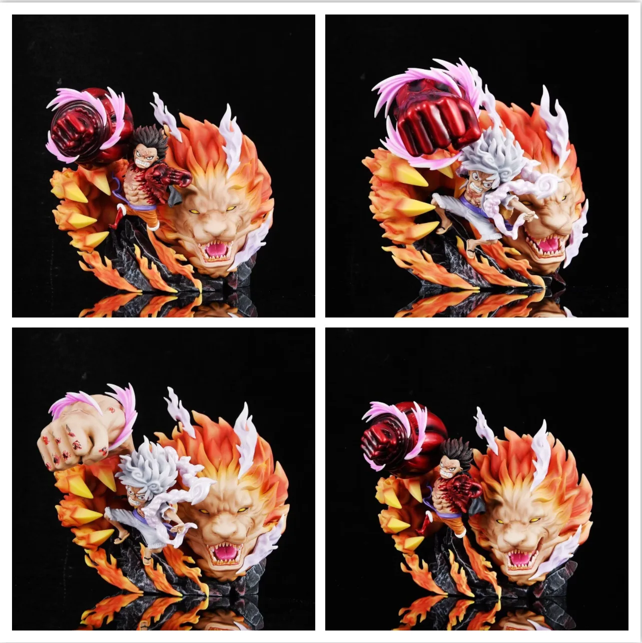 17 см цельный Gk Остров призраков Nikka Лев Луффи вооруженный цвет четырех передач