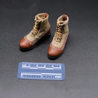 did d80152 16 wwii african corps infantry hollow short leather boots model accessories fit 12 action figures body in stock