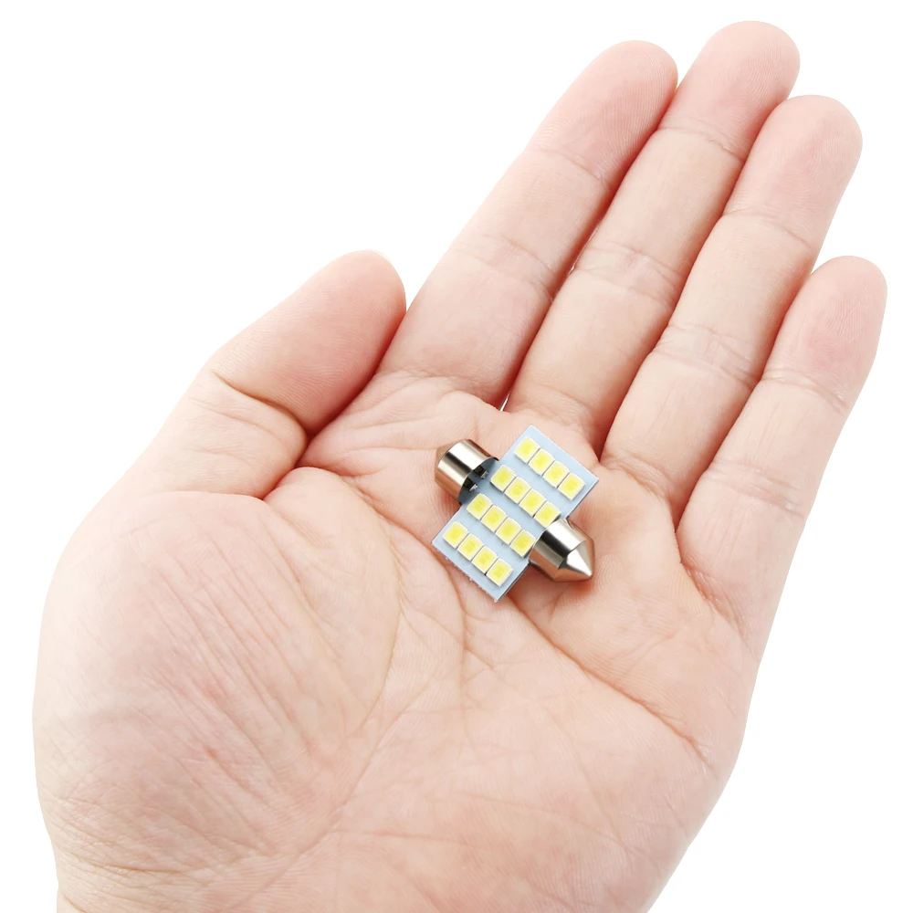 Светодиодная гирлянда 31 мм автомобильная лампа для внутреннего освещения