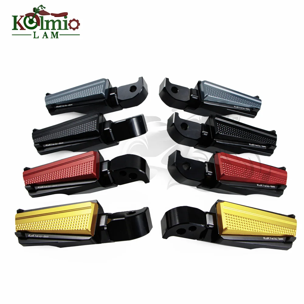 Фото Подходит для мотоцикла XMAX 125 250 300 400, задняя подставка для ног пассажира, педаль NMAX 125 150 155 TRICITY 300 X-MAX 125 X-NAX №1
