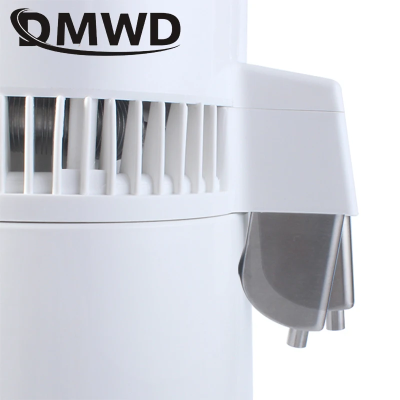 DMWD Pure Water Distiller 4L Dental Distilled Water Machine Filter Stainless Steel Electric Distillation Purifier Jug 110V 220V images - 6