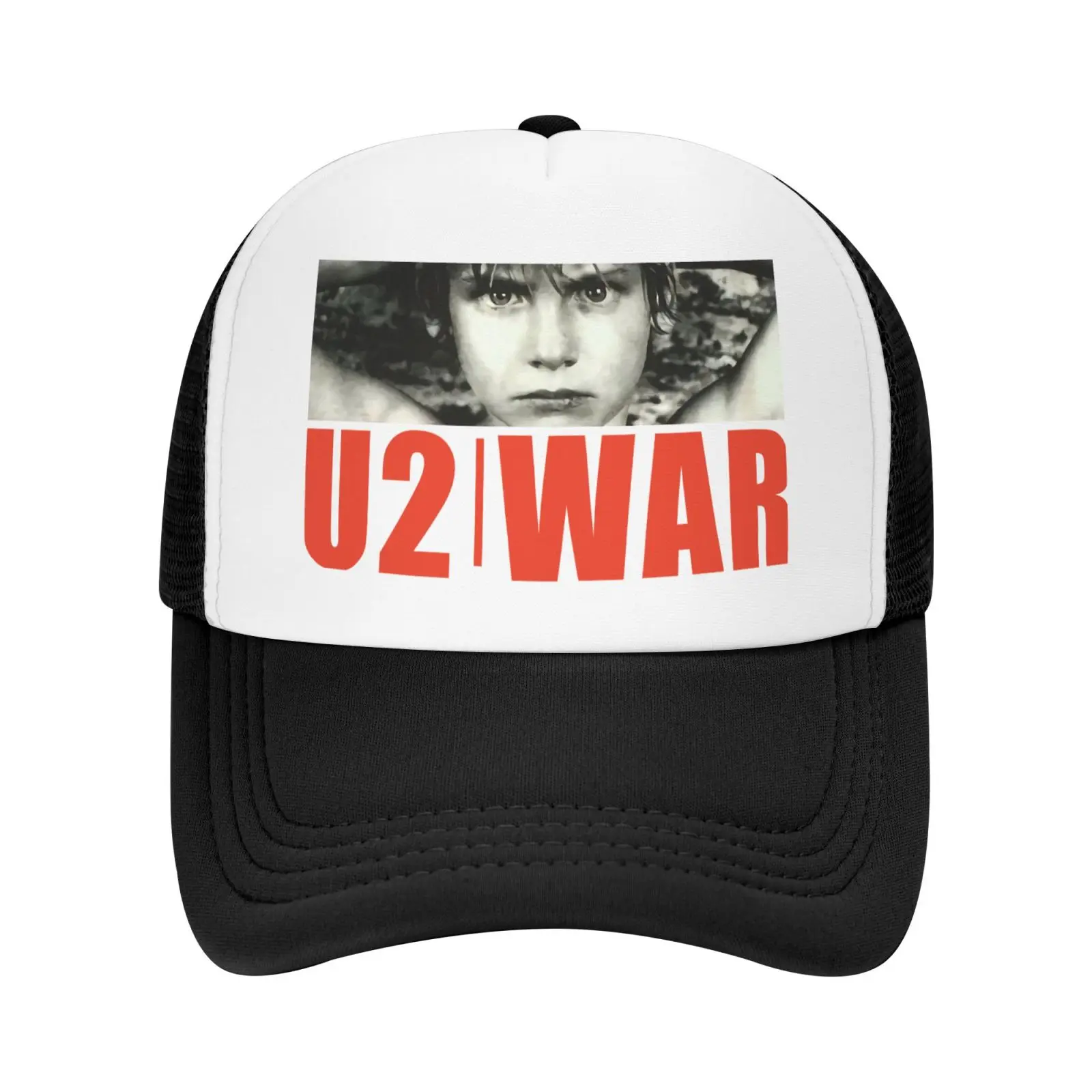 

U2 War Album Cover Art Official Cap Baseball Caps Cowboy Hat Hat For Boy Man Cap Women's Caps Women's Caps Beret Women Hip Hop