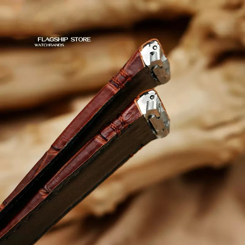 19mm 21mm Quick Release Design Watch Strap  for New Cartier Santos WSSA0010 WSSA0018 Medium Large Size Replacement Watchband