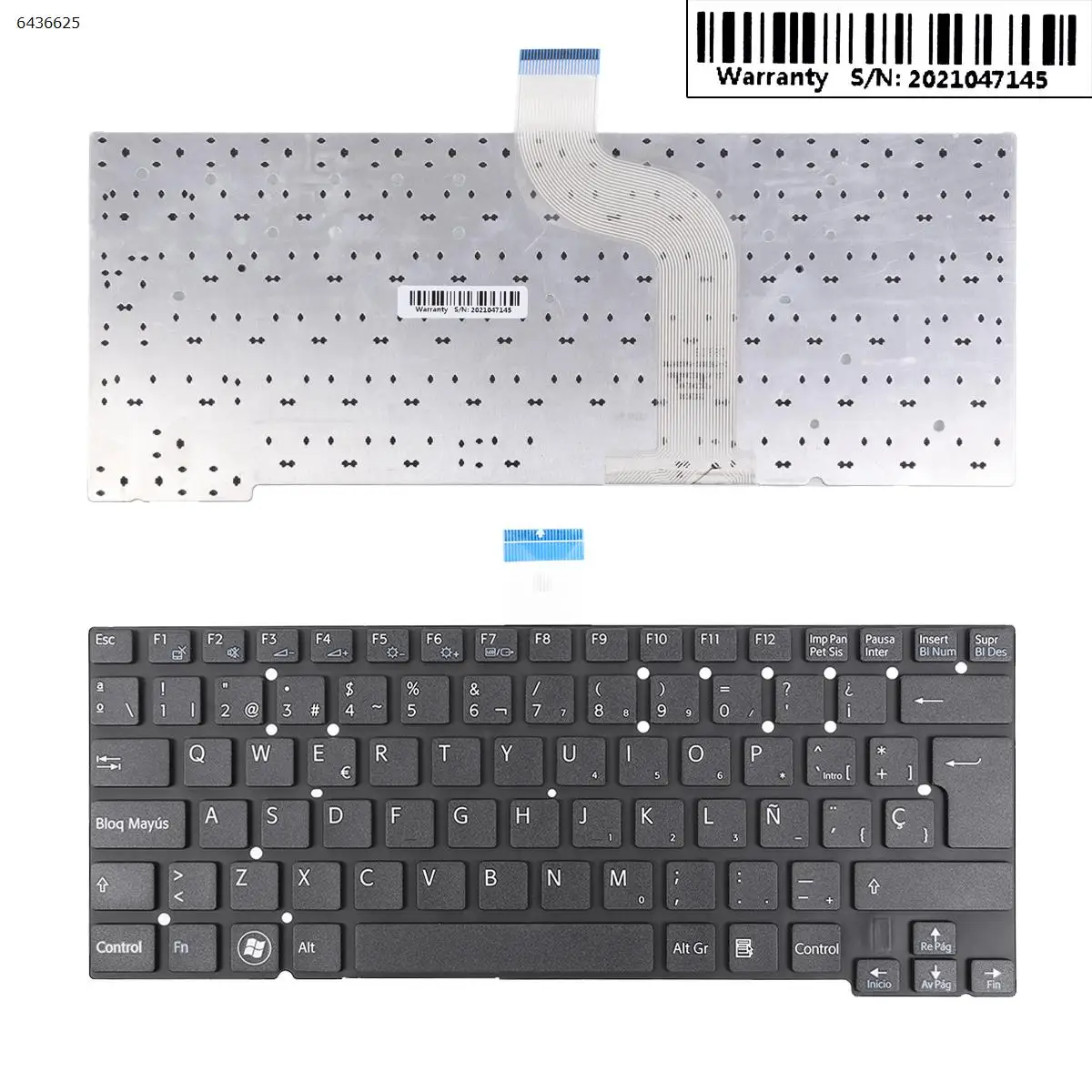 

SP Laptop Keyboard for SONY T13 SVT13 SVT 13 T14 SVT14 SVT 14 BLACK without FRAME without foil