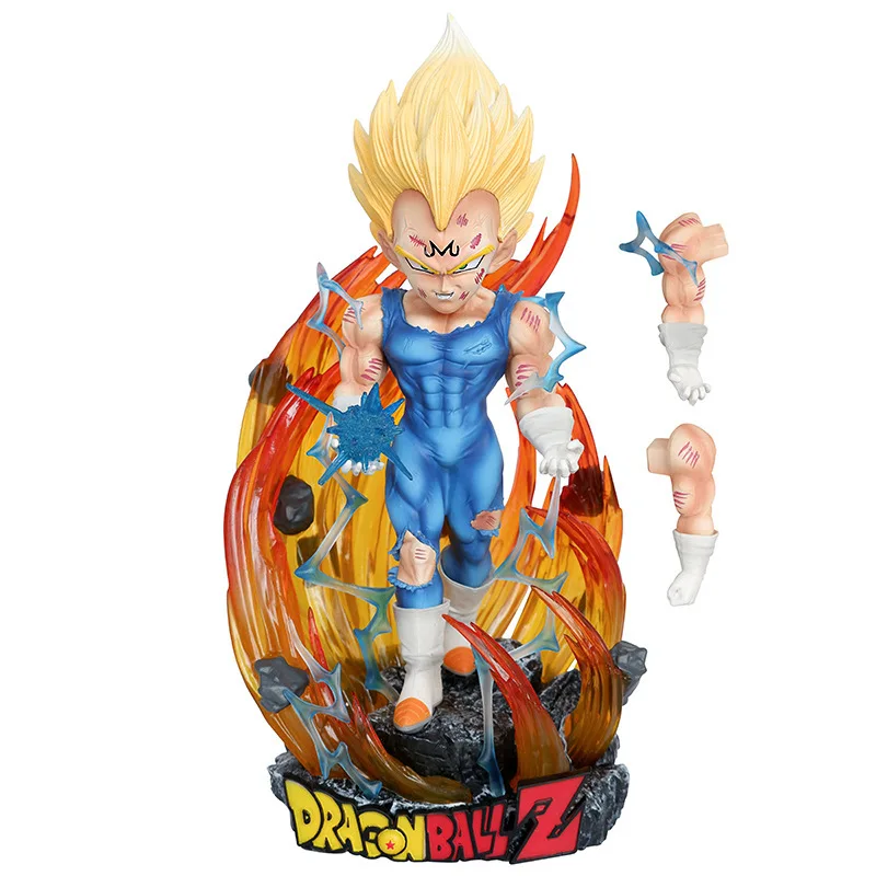 

2023 New 22cm Dragon Ball Figurine Vegeta Anime Figure Pvc Gk Statue Figure Model Doll Collection Room Decora Toys Gift