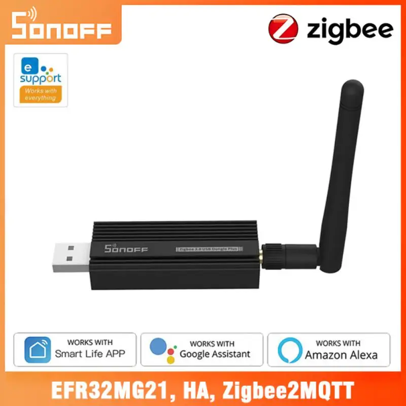 

USB-ключ SONOFF Zigbee 3,0, универсальный шлюз из алюминиевого сплава для домашнего помощника OpenHAB Zigbee2MQTT