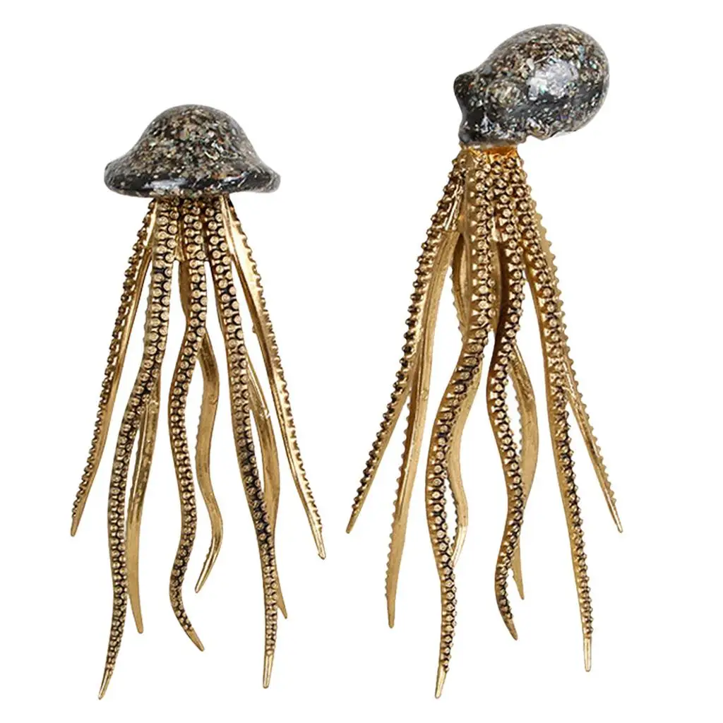 

Retro Resin Octopus/Squid Garden Ornaments Art Room Home Gift Decoration