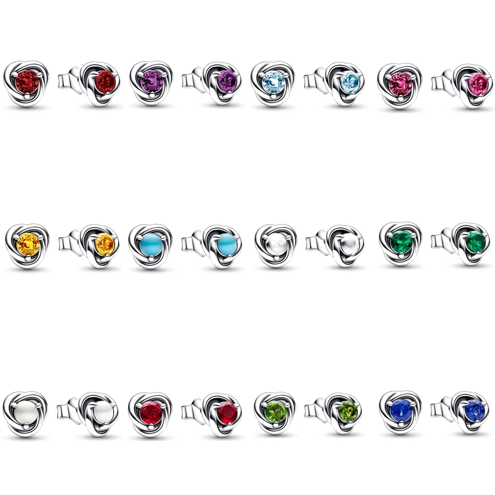 

Женские серьги-гвоздики из серебра 2020 пробы с камнем-талисманом