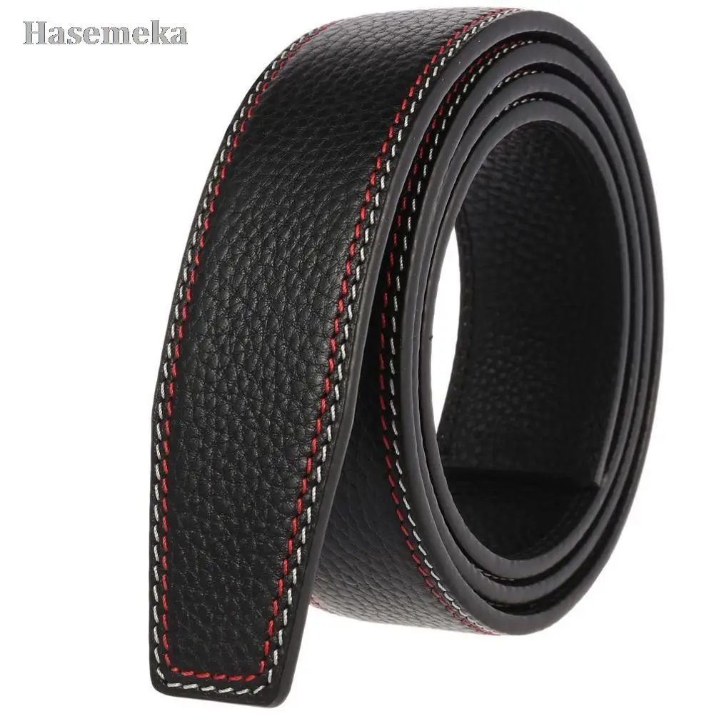 

New style Luxury goods Leather Belts for Men Brand Fashion Automatic Buckle Genuine Leather Belt Men's Belts Cow