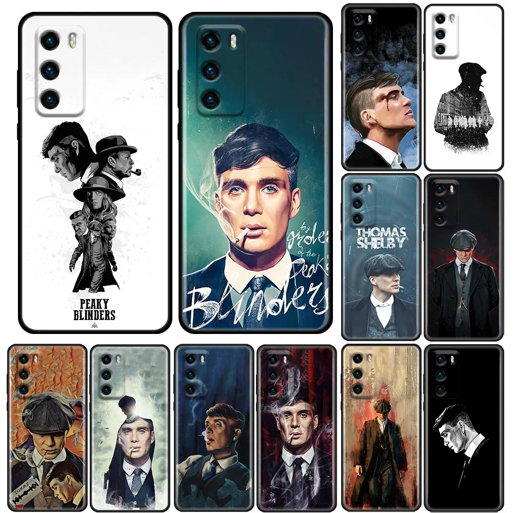 

Peaky Blinders Tommy Shelby Comic Phone Case For Huawei P50 P50E P40 P30 P20 P Smart 2021 2020 2019 2018 Lite Pro Plus Pocket 5G