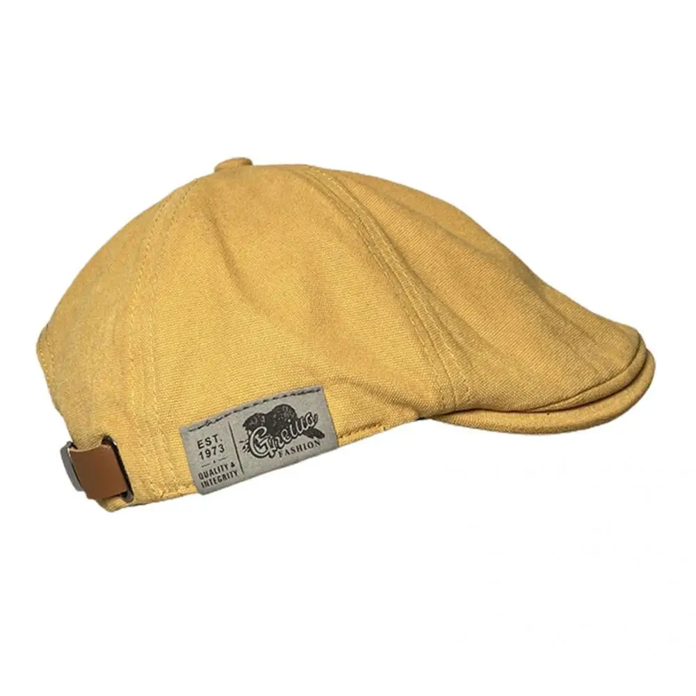 

Terrific Men Cap Washable Accessory Men Hat Western Style Men Beret