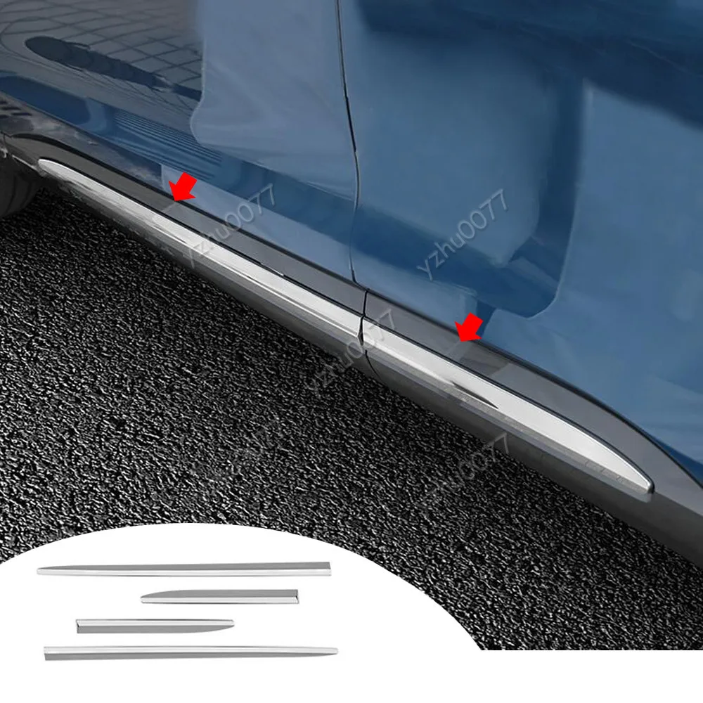 2020-2021 для Ford Explorer хромированный корпус ABS боковая молдинговая крышка отделка 4 шт.