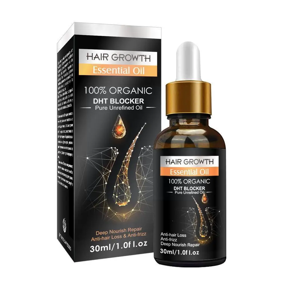 Sdotter 30ml Essential Oil Biotin Cold-Pressed Anti Shampoo and Conditioner Loss Hair Blocker H9U4
