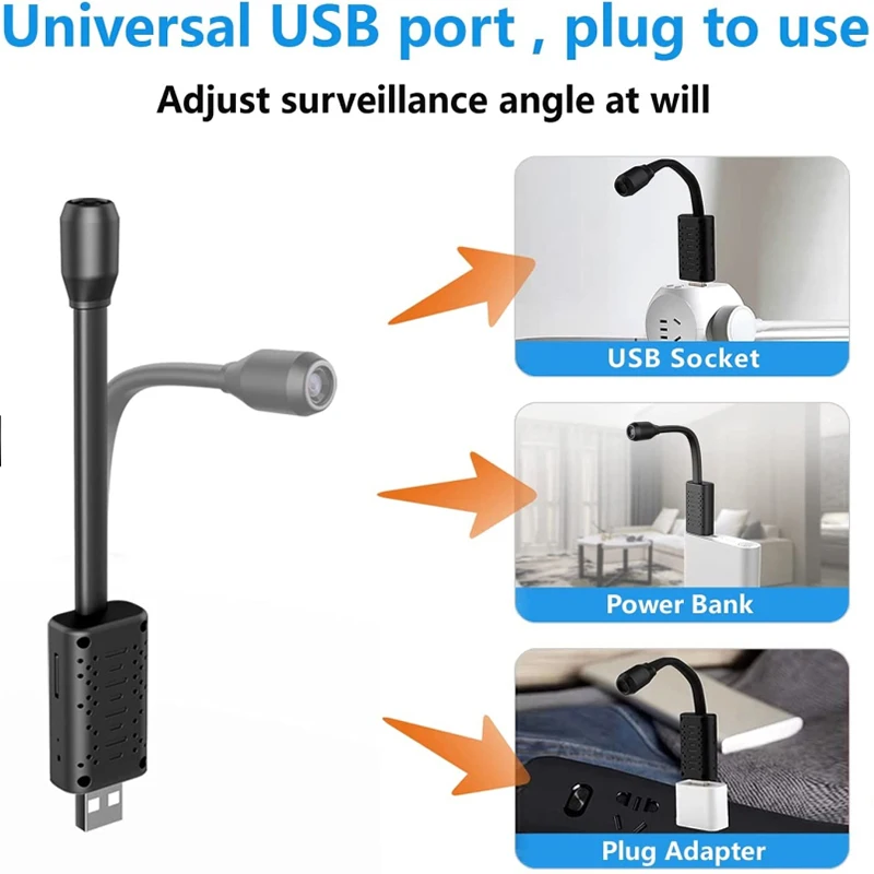 Умная USB-камера видеонаблюдения 4K HD 1080P P2P |