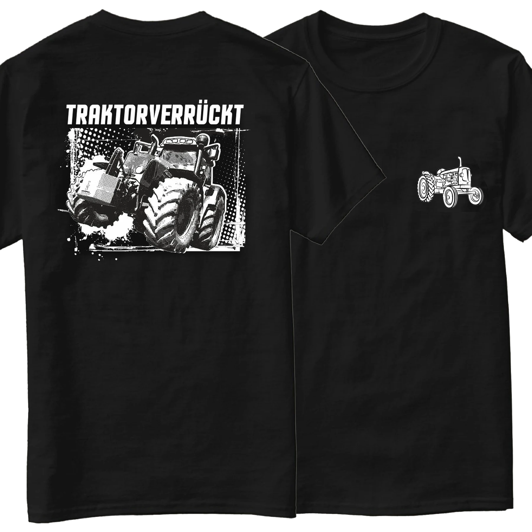 

Farming Crazy Tractor Farme Farmer T Shirt New 100% Cotton Short Sleeve O-Neck Tshirt Casual Mens Top