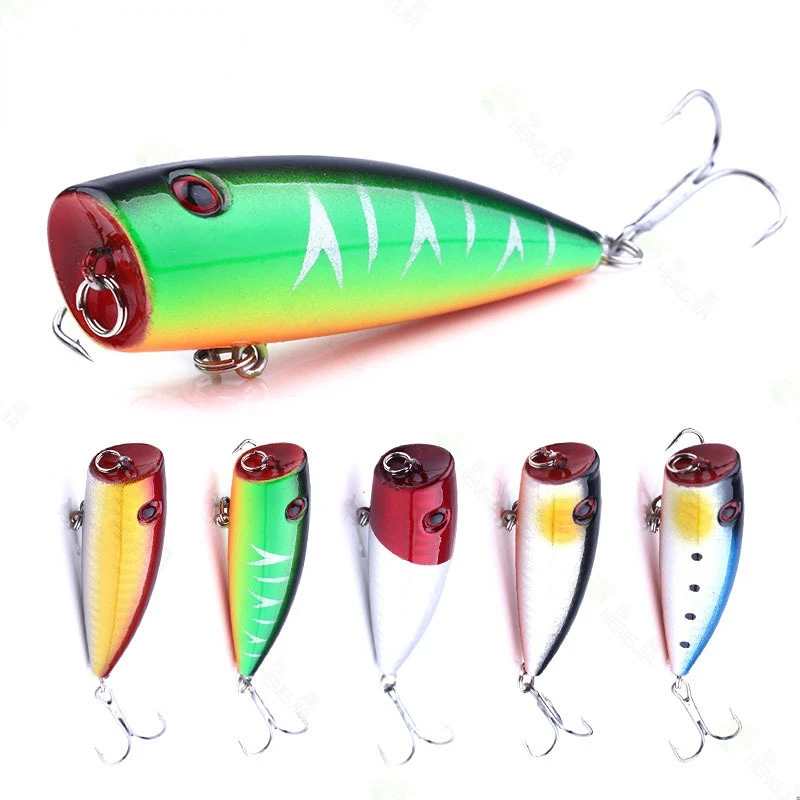 

Whopper Plopper 7 см 9 г TopWater Popper жесткая приманка для рыбалки Wobblers вращающийся мягкий хвост рыболовные снасти