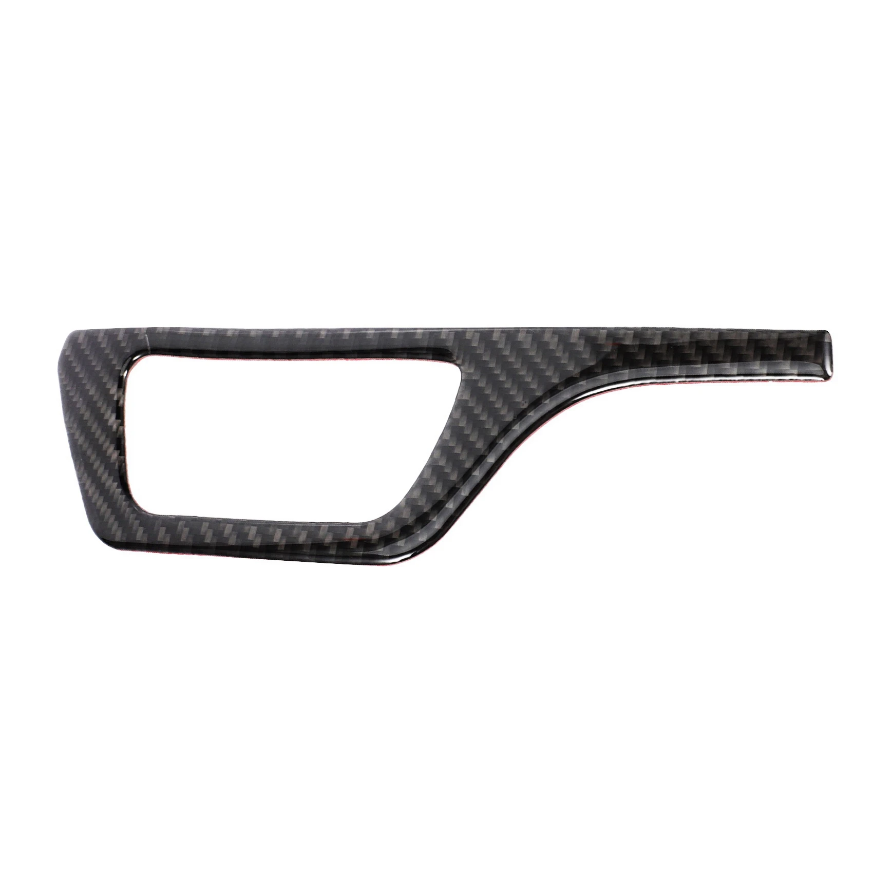 Автомобильная кнопка фар из углеродного волокна рамка накладка украшение