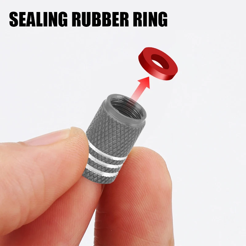 Колпачки для клапанов шин автомобиля с автомобильными брелоками ключей Subaru STI