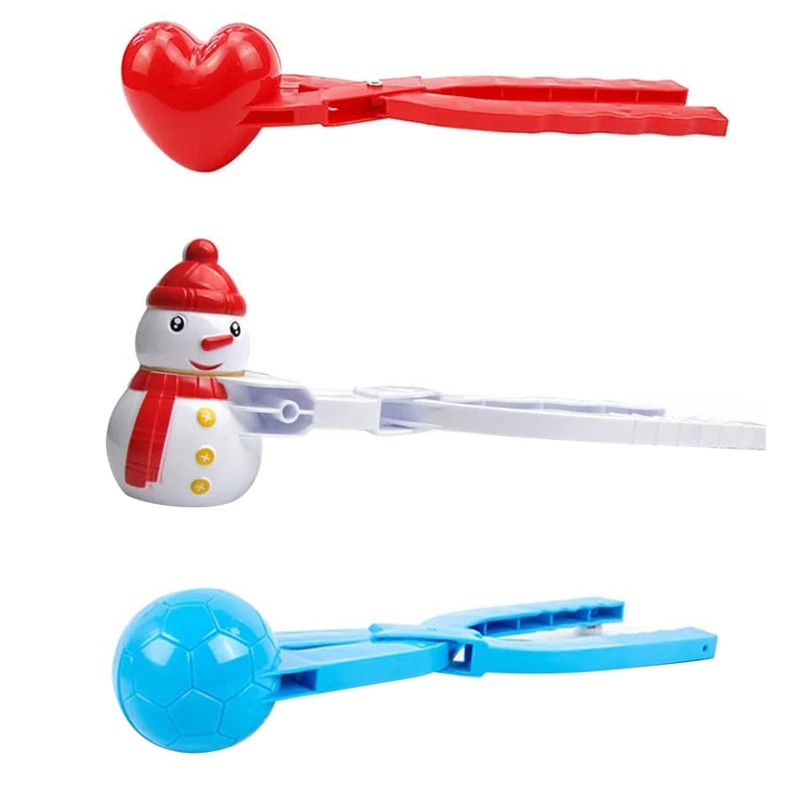 

Snow Toys Kit Snowball Maker Tool Snow Toys Kids Winter Outdoor Toys Snowball Clip Snow Molds for Kids and Adults
