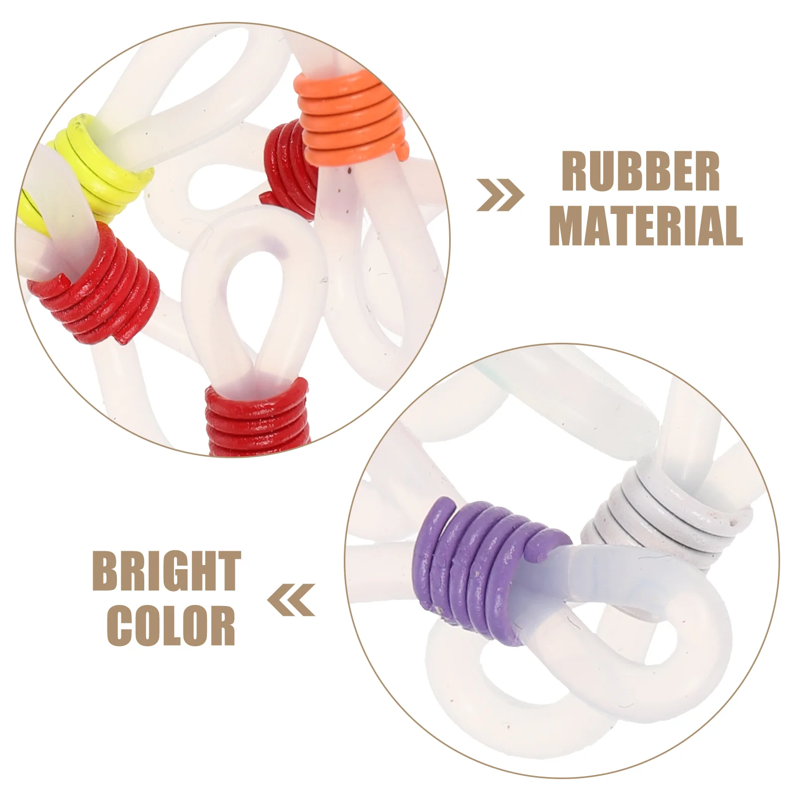 100 шт. веревка для очков ушной крючок соединительная цепочка резиновые Концевики