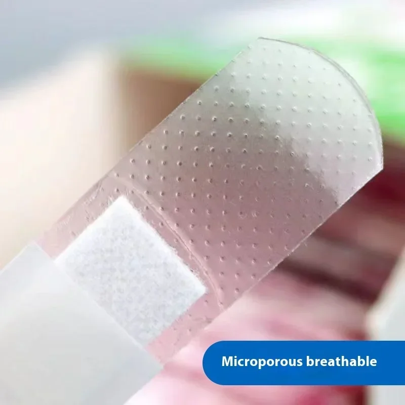 120 шт. прозрачные водонепроницаемые полоски для ран повязка изогнутые пластыри