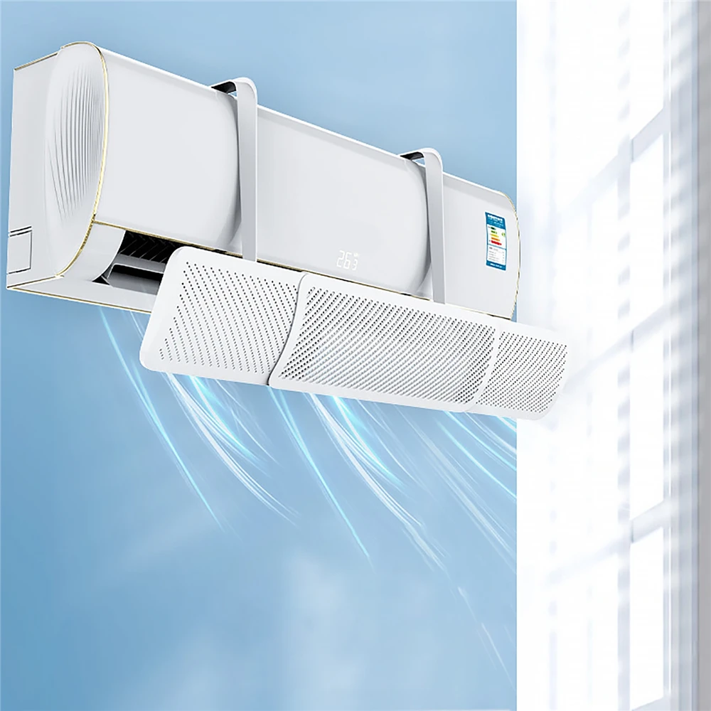 

Air Conditioning Windshield Anti-Direct Blowing Universal Windproof Wall-Mounted Air Outlet Baffle Confinement Cold Air Guide