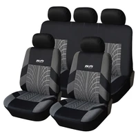 autoyouth hot sale 9pcs and 4pcs universal car seat cover fit most cars with tire track detail car styling car seat protector