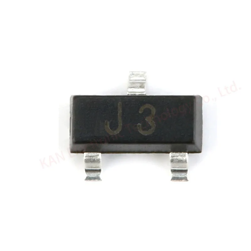 100 шт./лот SMD 9013 S9013 Mark J3 SOT-23 Триод транзисторов с пластиковой оболочкой - купить по