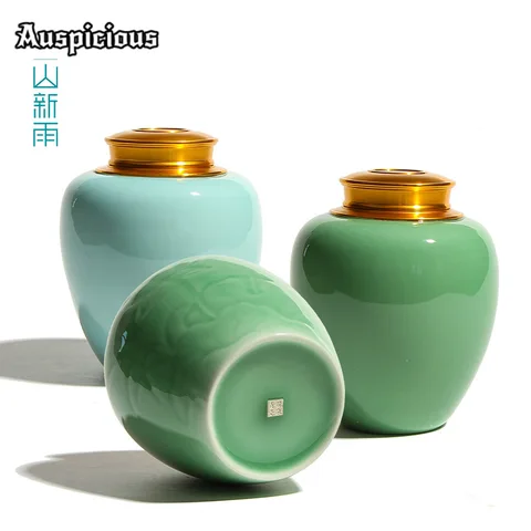 Керамический контейнер для чая Longquan Celadon 1200 мл